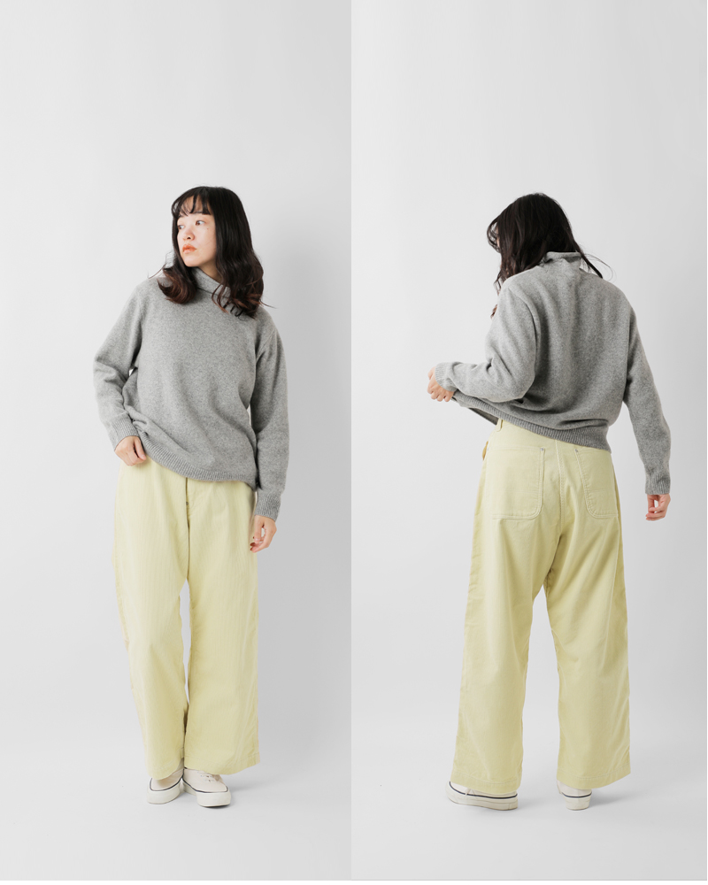 ordinaryfits(オーディナリーフィッツ)コットンコーデュロイベルパンツ“CORDUROYBELLPANTS”of-p216