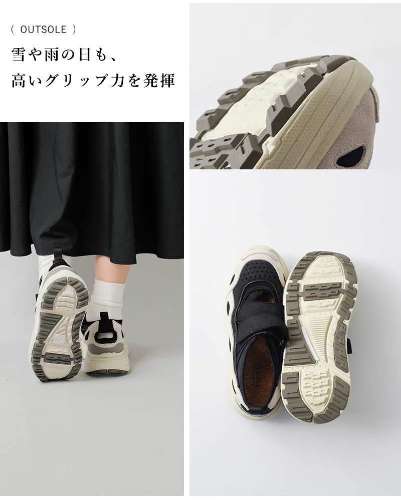 SUICOKE(スイコック)スエードベルクロサンダルスニーカー“AKK-2”og-355