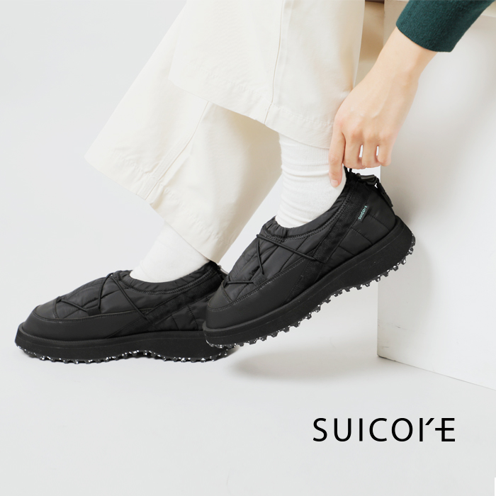 SUICOKE(スイコック)キルティングシンサレートスリッポンシューズ“PEPPER-TRab-ECO”og-385trab-eco