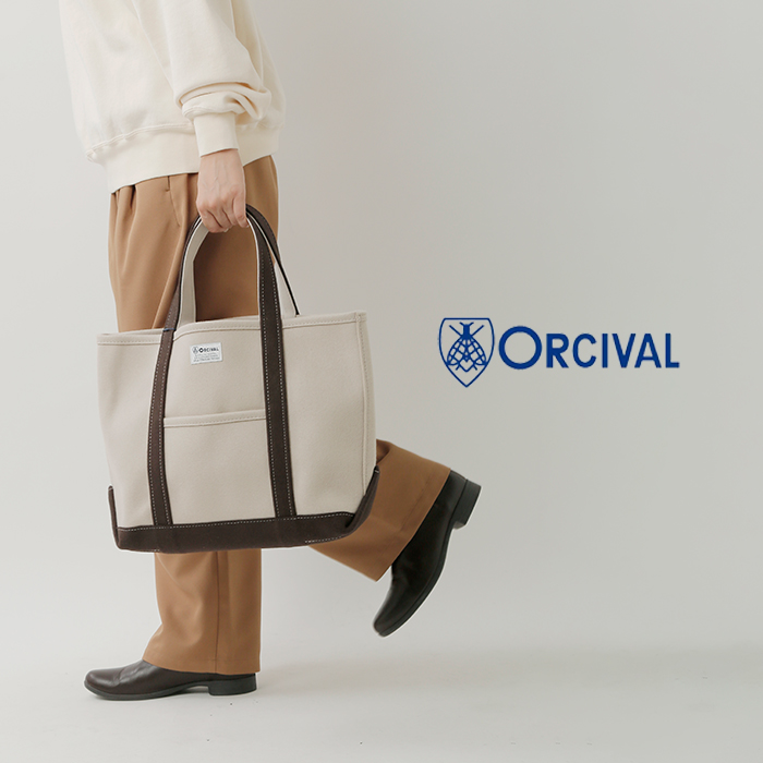 ORCIVAL(オーチバル・オーシバル)ヘビーメルトントートバッグミディアムor-h0240hml