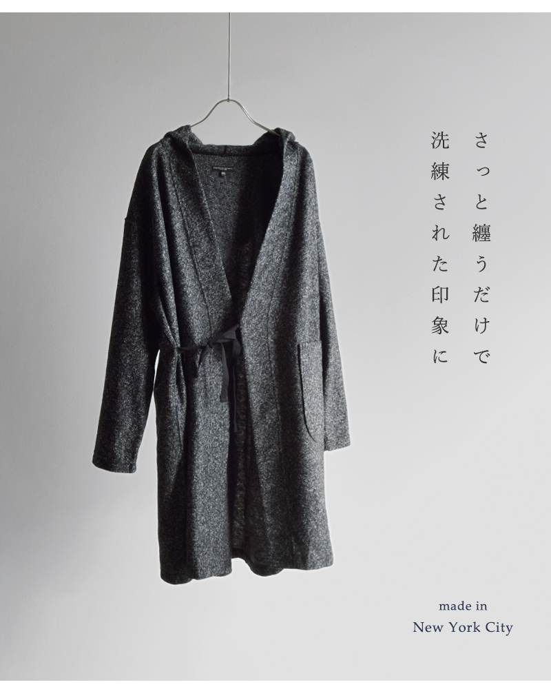 ENGINEERED GARMENTS(エンジニアド ガーメンツ)ウールブレンドメランジニットローブ“KnitRobe”ps077