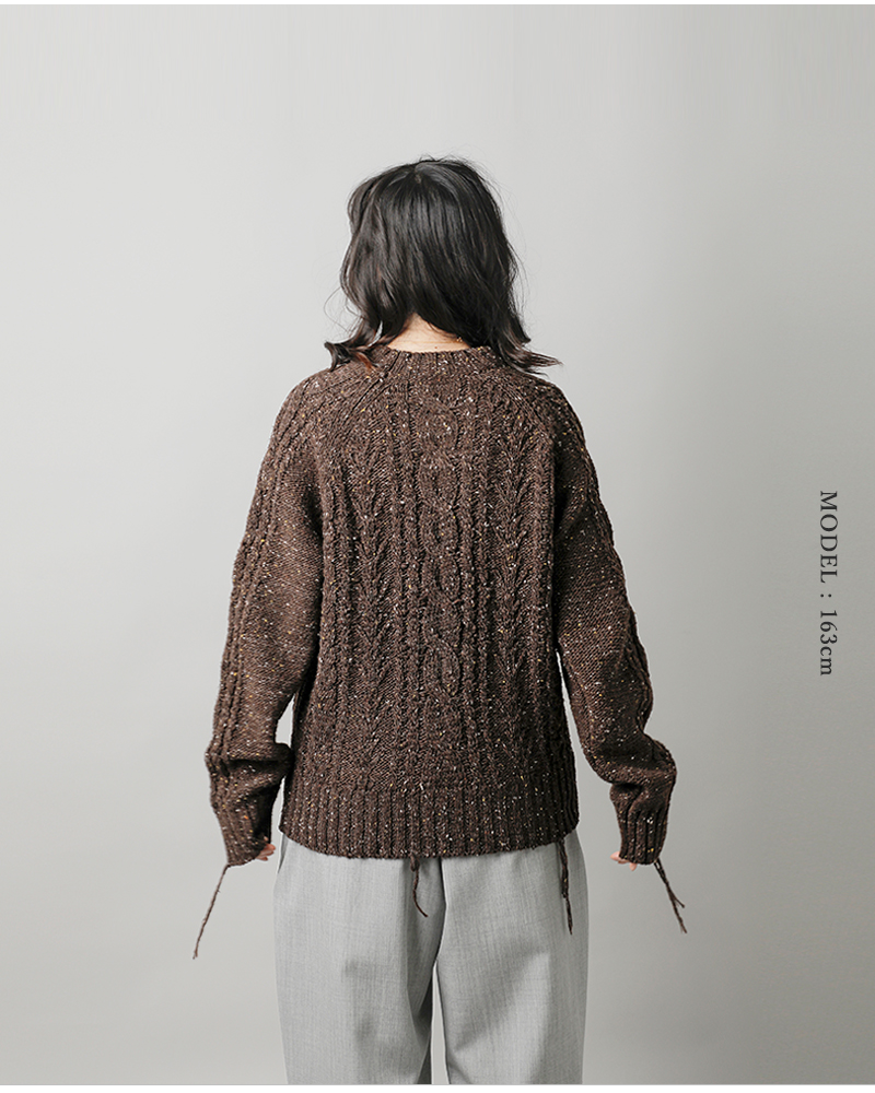 RHODOLIRION(ロドリリオン)ケーブルニットフィッシャーマンセーター“FishermanSweater”ps1063