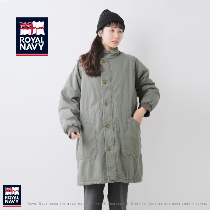 クーポン対象】ROYAL NAVY ロイヤルネイビー コットン ギャバ ポーラテック 中綿 サブマリン コート “SUBMARINE COAT”  rn24fcot56-yo 2024aw新作 レディース【サイズ・カラー交換初回無料】 | Piu di aranciato(ピウディアランチェート)