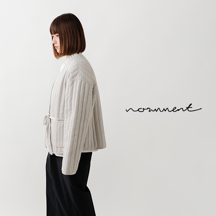 normmentコットンキルトジャケット“COTTONQUILTJACKET”s24p-685