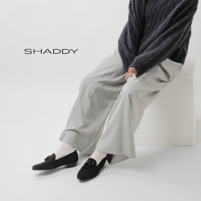 SHADDY(シャディ)スエードタッセルオペラシューズsh001