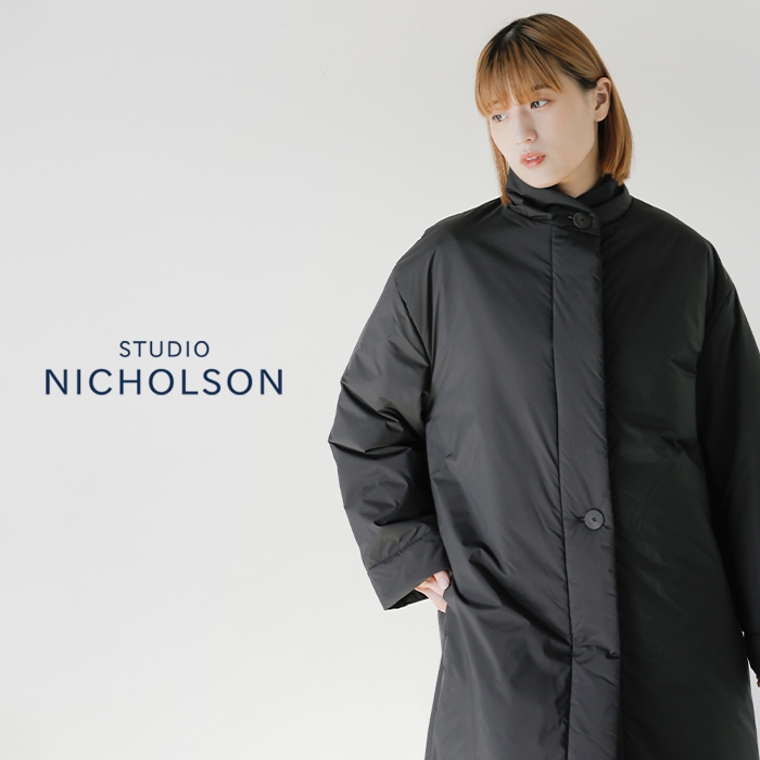 STUDIO NICHOLSON(スタジオ ニコルソン)ダウンロングコート“PADDEDLONGCOAT”snw-1453