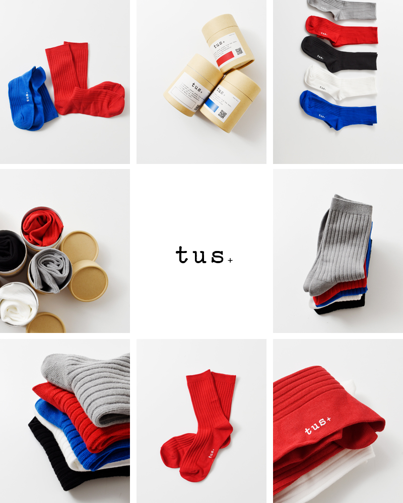 tus+(タスプラス)ベーシックカラーケースソックス“T001BASICCOLORCASESOCKS”t001