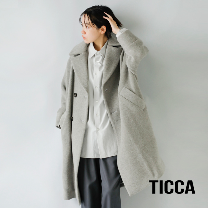 TICCA(ティッカ)ウールダブルテントコートtbca-212