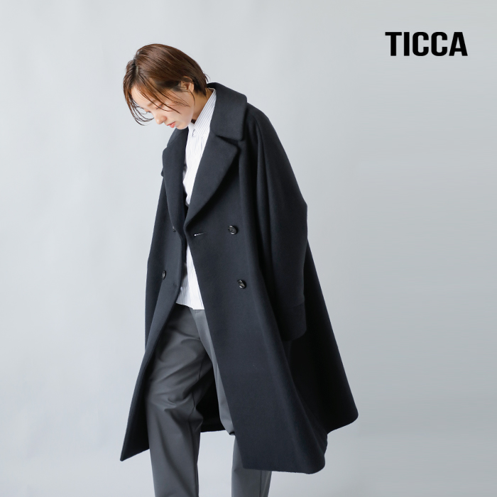 TICCA(ティッカ)ウールカシミヤプレミアムテントコートtbda-001-011