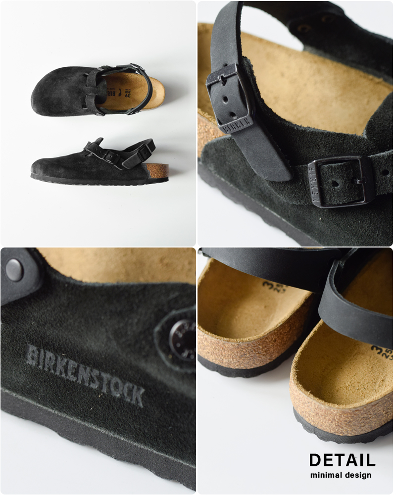 BIRKENSTOCKスウェードレザートキオバックストラップサンダル“TokioIISuede”tokio