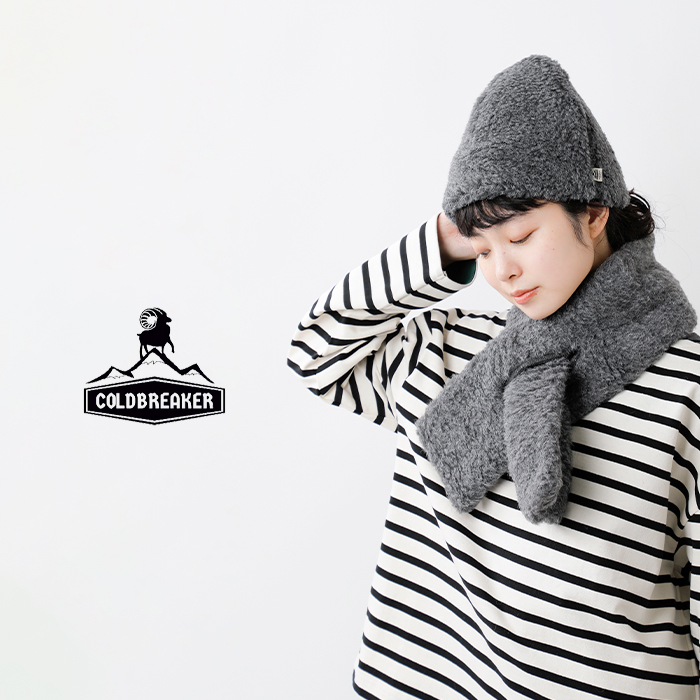 Cold Breaker(コールドブレーカー)ウール チューブラー マフラー “Tubular Scarf” ts