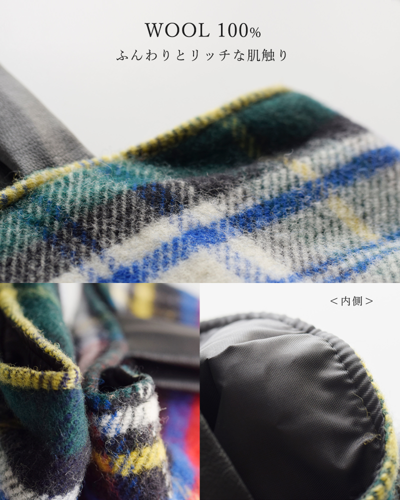 TWEEDMILL(ツイードミル)aranciato別注ワンハンドルチェックバッグ“DoorstopBag”tw-pnw-door-s