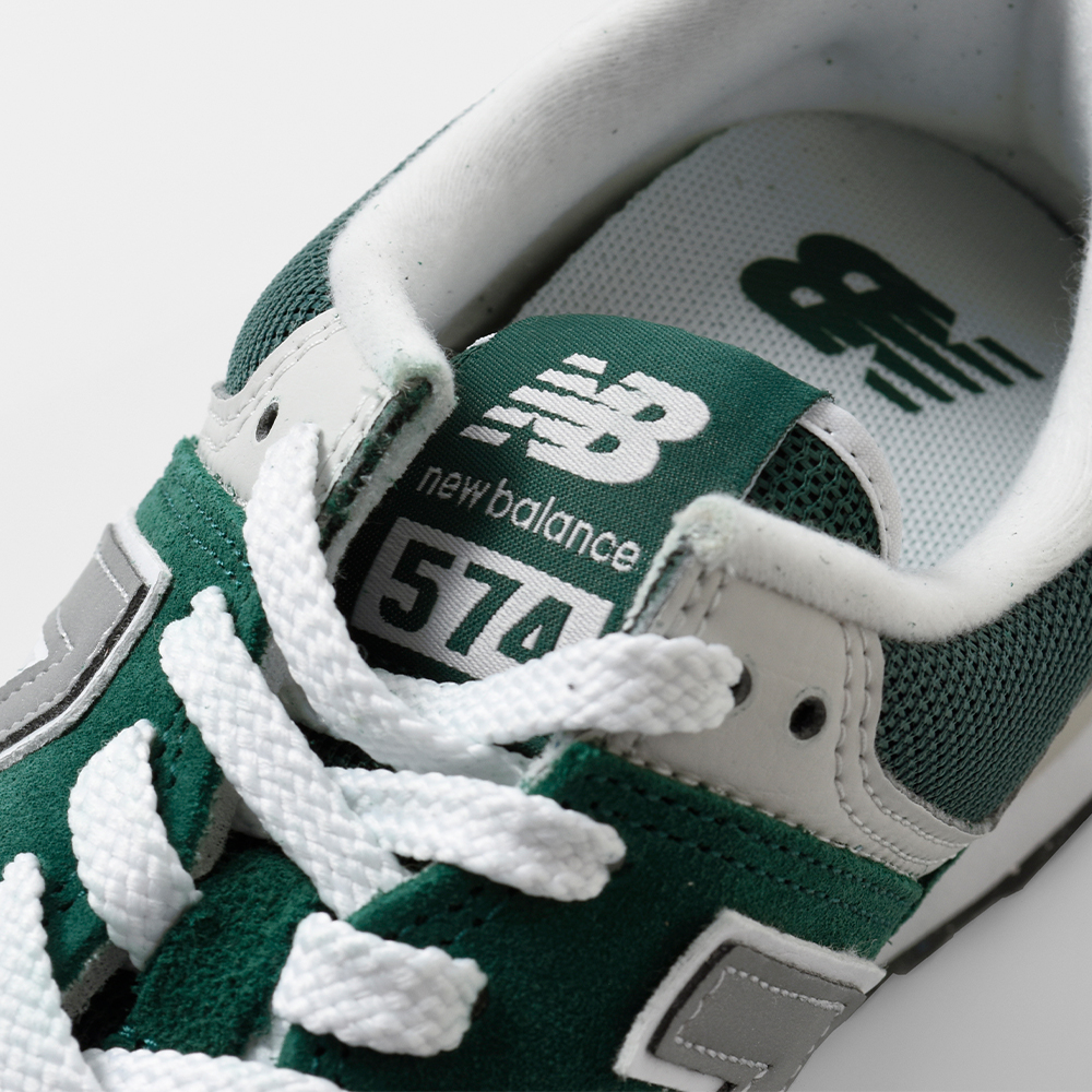 new balance(ニューバランス)Nロゴスエードメッシュアッパースニーカー“U574”u574-esg-esj