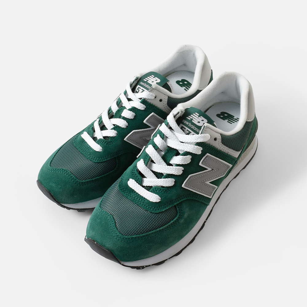 new balance(ニューバランス)Nロゴスエードメッシュアッパースニーカー“U574”u574-esg-esj