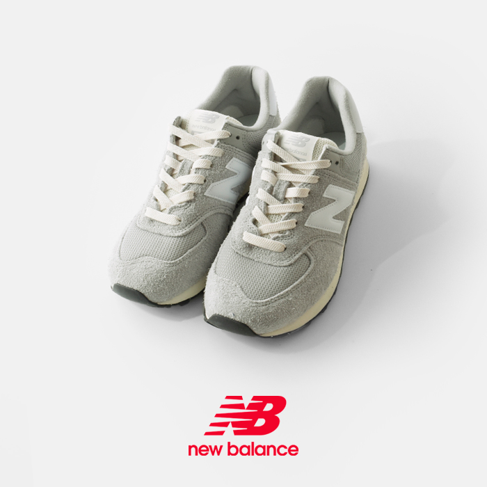 new balance(ニューバランス)Nロゴヴィンテージカラーヘアリースエードメッシュアッパースニーカー“U574”u574-rbh-rbj-rbl