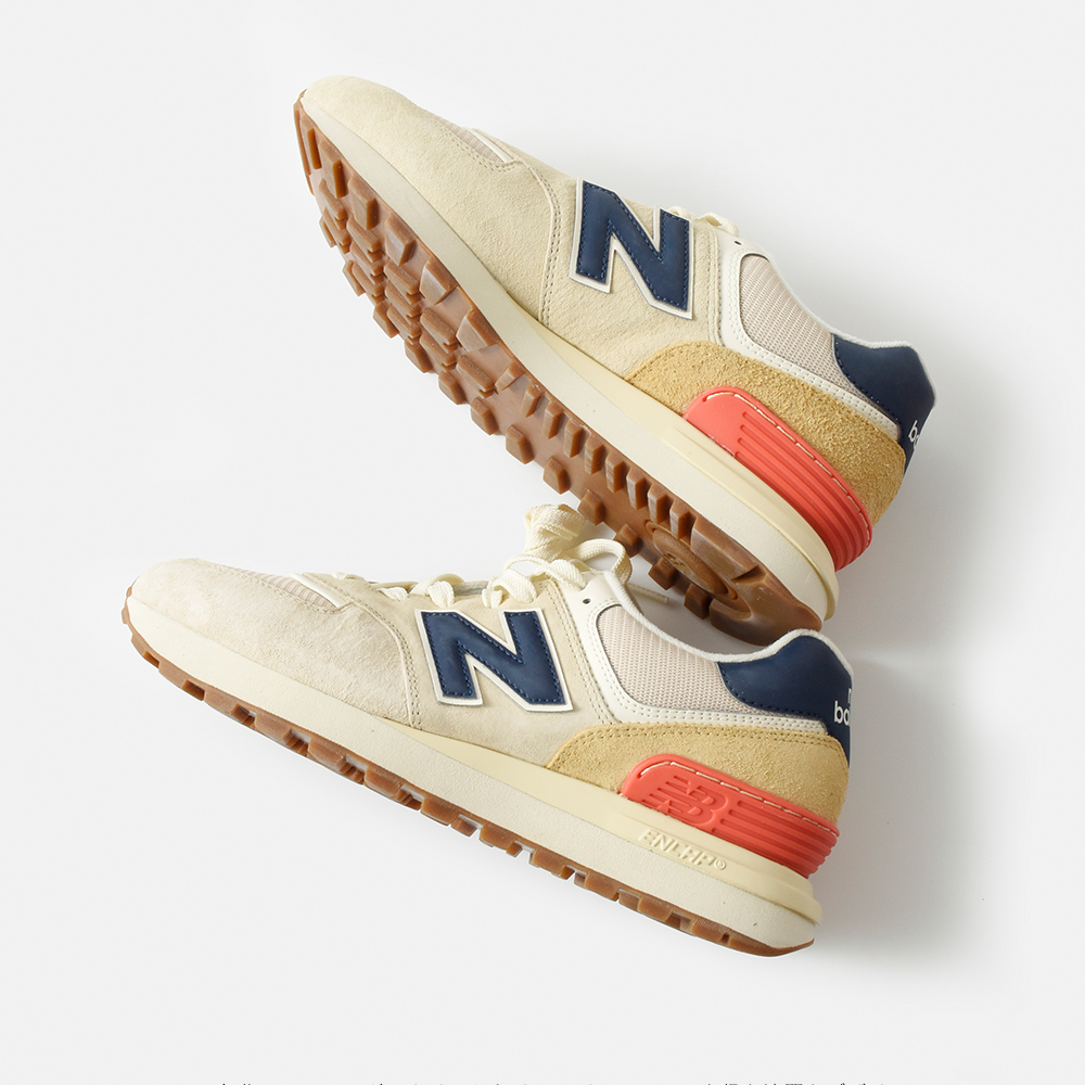 new balance(ニューバランス)Nロゴコンビネーションカラーランニングスニーカー“574LEGACY”u574lg-an-nv