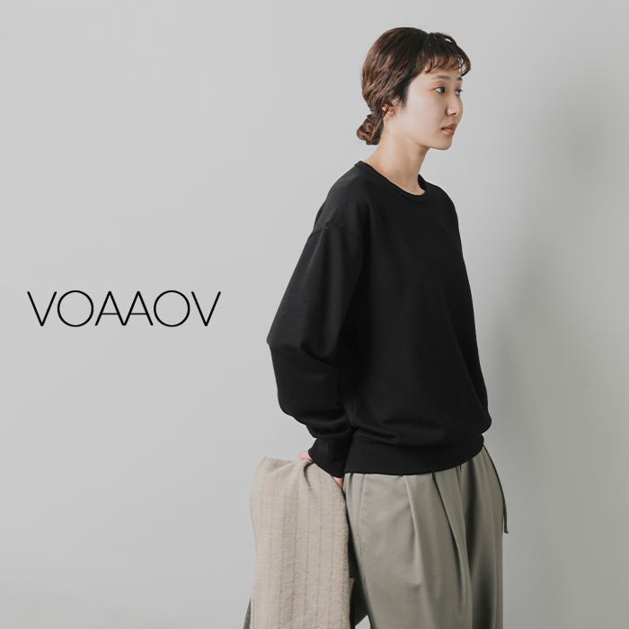 VOAAOV(ヴォアーブ)デュアルウォームクルーネックプルオーバーvotp-m51