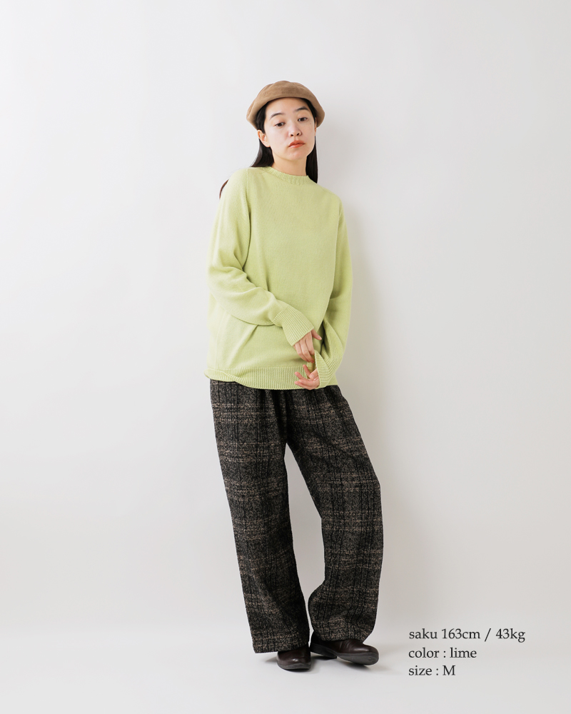 soglia(ソリア)ウールシームレスセーター“WEANERSSeamlessSweater”weaners-seamlesssweater