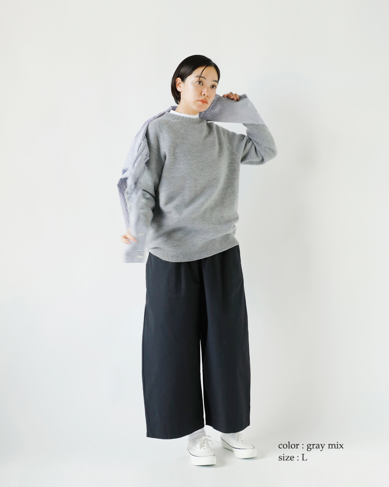 soglia(ソリア)ウールシームレスセーター“WEANERSSeamlessSweater”weaners-seamlesssweater