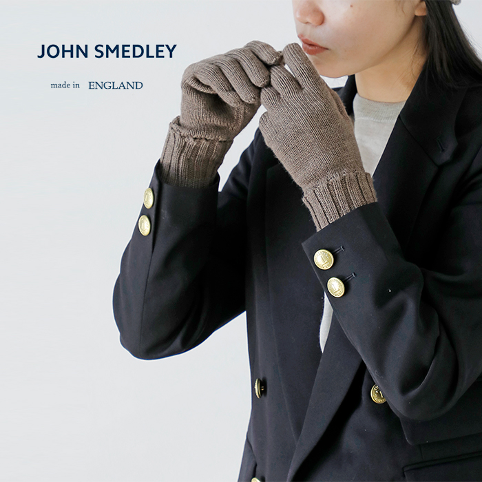 JOHN SMEDLEY(ジョンスメドレー)メリノウールニットグローブ“WILKES”wilkes