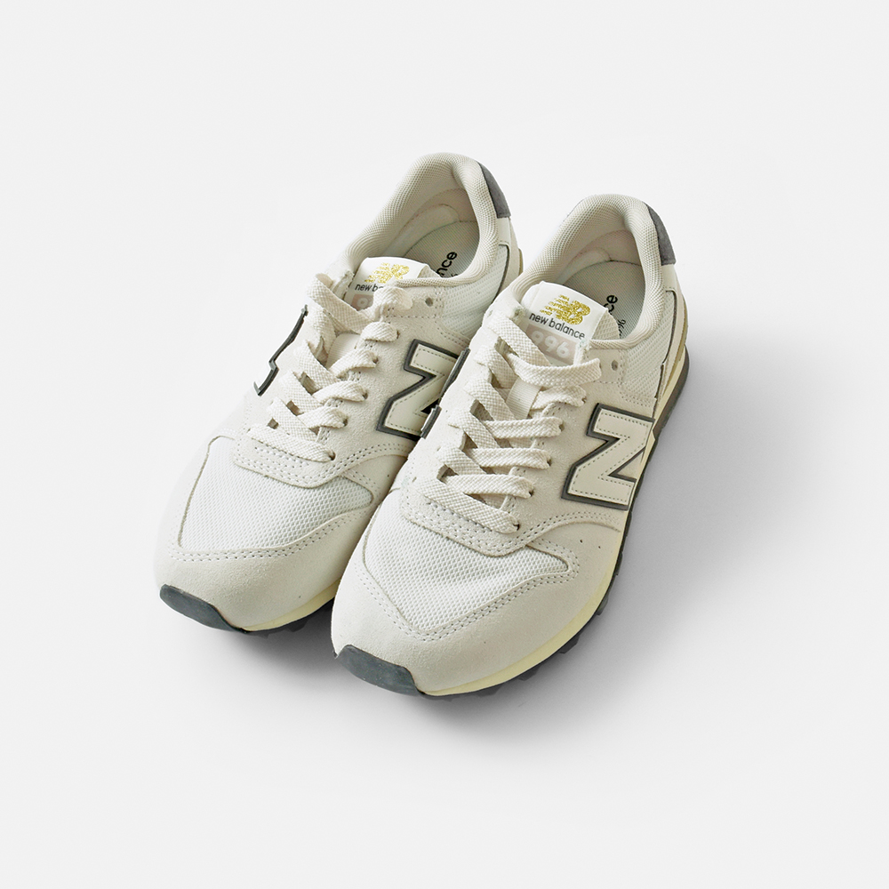 new balance ニューバランス Nロゴ スエード メッシュ アッパー スニーカー “WL996” wl996-ec2-ed2-yo  2024aw新作 レディース Piu di aranciato(ピウディアランチェート)