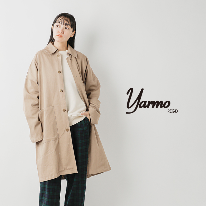 Yarmo(ヤーモ)コットンストレッチツイルダスターコートyar-24aw-2