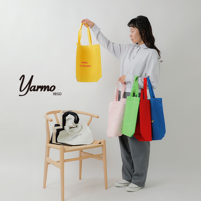 Yarmo(ヤーモ)キャンバスミディアムトートバッグ“THEUNIFORM”ym-12