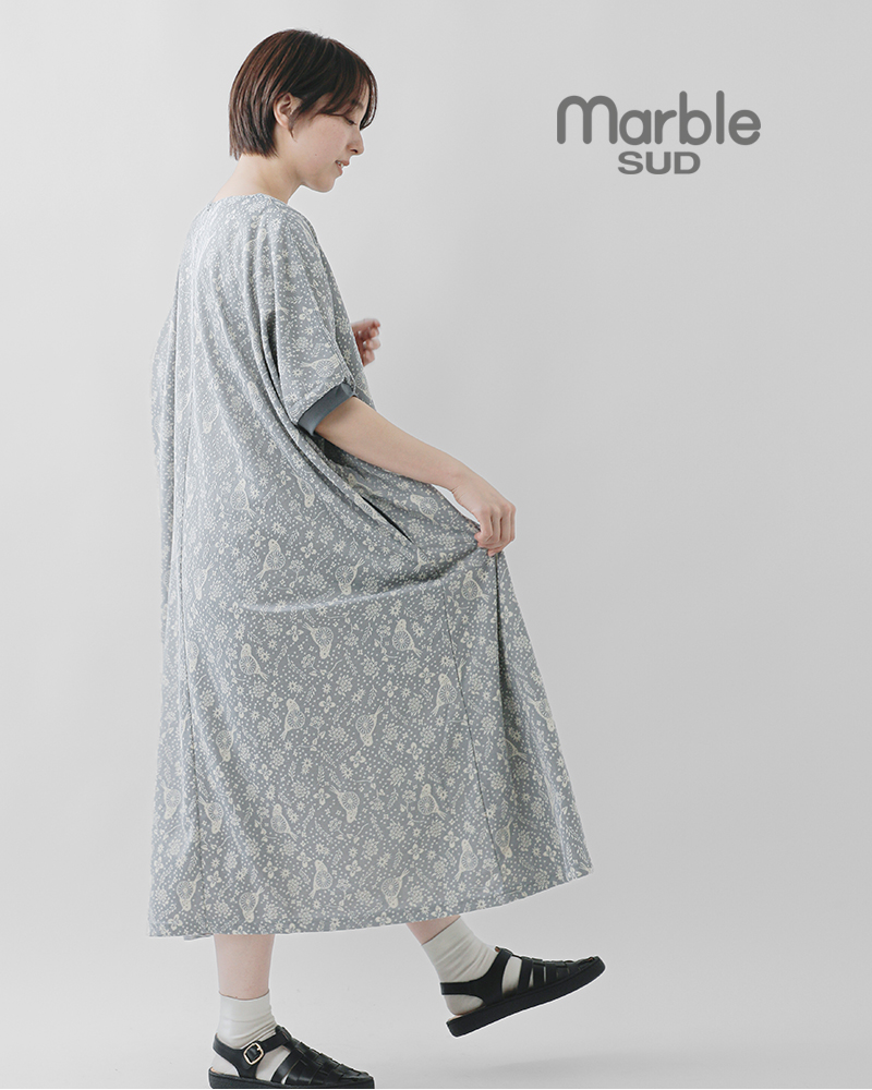 クーポン対象】marble SUD マーブルシュッド ジャガード 袖口 リブ ...