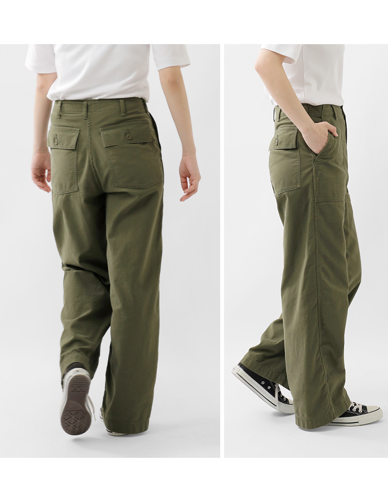 Shinzone(シンゾーン)コットンウォッシュドベイカーパンツ“WASHEDBAKERPANTS”24mmspa03