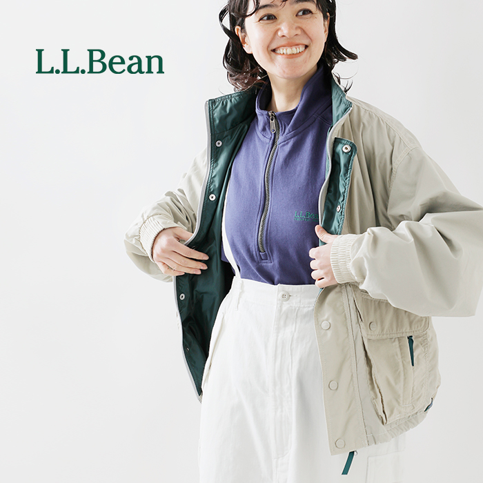 L.L.Bean(エルエルビーン)ポーテージハーフジップスウェットシャツ“PortageHalf-ZipSweatshirt”4175-5179