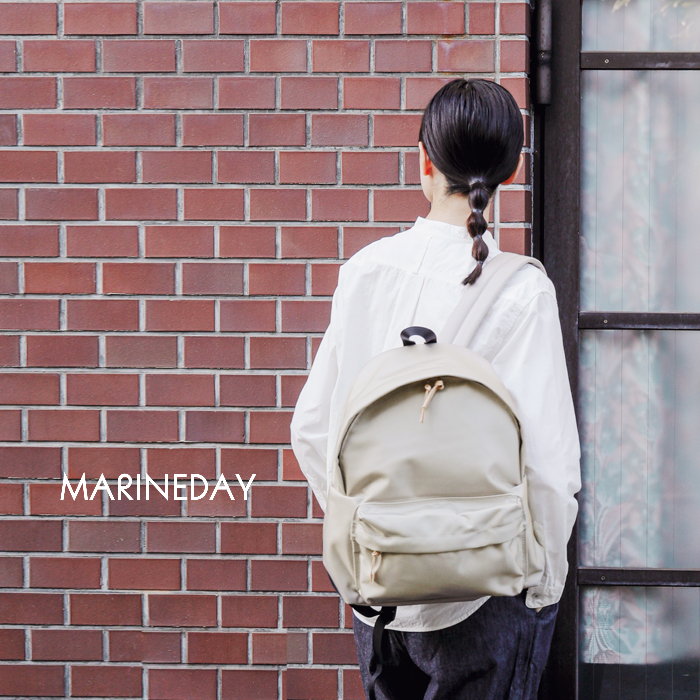 MARINE DAY(マリンデイ)66ナイロン×カウレザーデイパック“66DAYPACK”66daypack