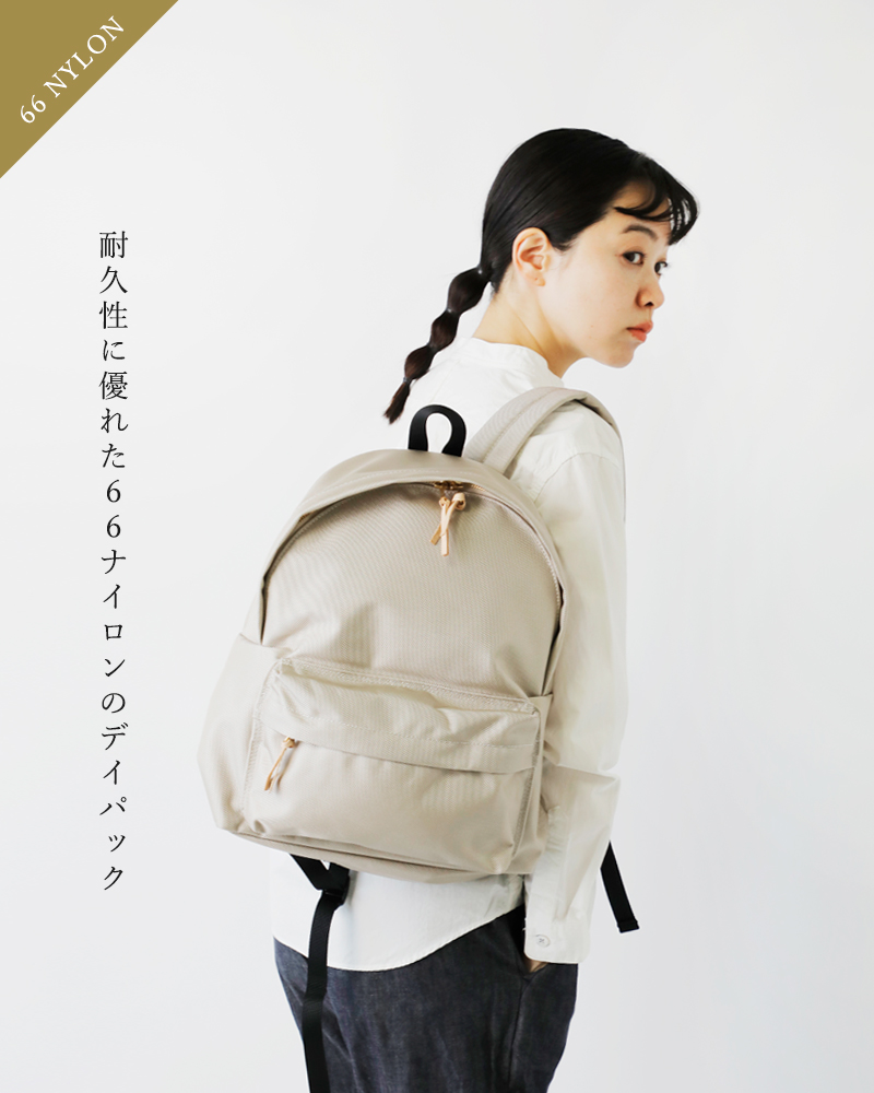 MARINE DAY(マリンデイ)66ナイロン×カウレザーデイパック“66DAYPACK”66daypack