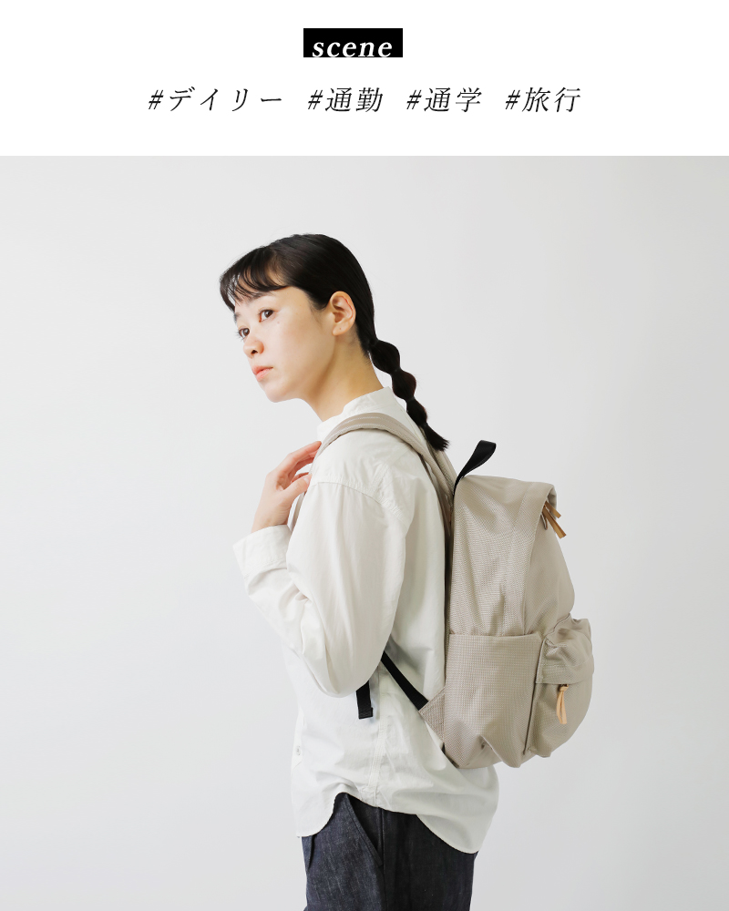 MARINE DAY(マリンデイ)66ナイロン×カウレザーデイパック“66DAYPACK”66daypack