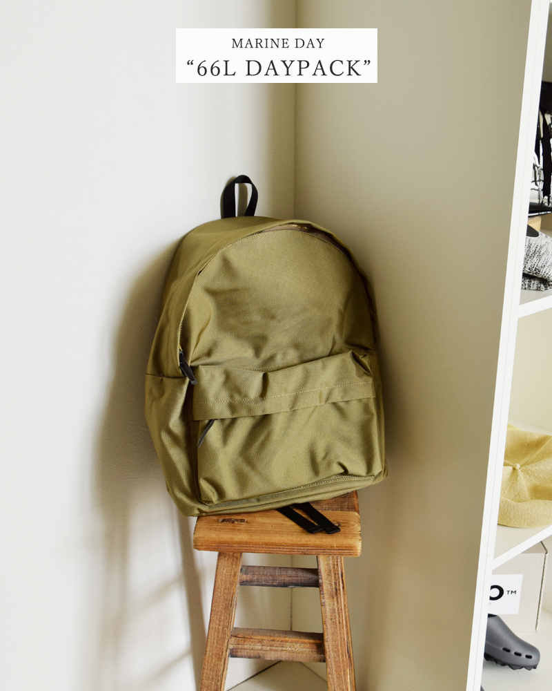 MARINE DAY(マリンデイ)66ナイロン×カウレザーLデイパック“66LDAYPACK”66ldaypack