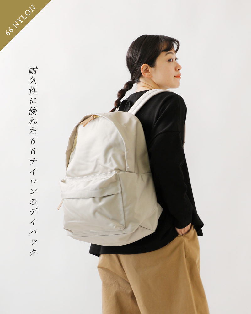 MARINE DAY(マリンデイ)66ナイロン×カウレザーLデイパック“66LDAYPACK”66ldaypack