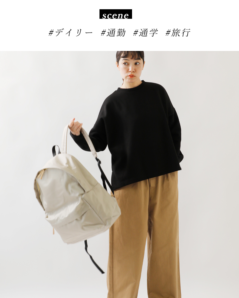 MARINE DAY(マリンデイ)66ナイロン×カウレザーLデイパック“66LDAYPACK”66ldaypack