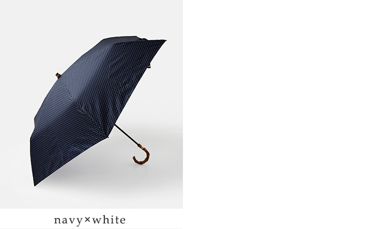 traditionalweatherwearミニバンブーハンドル撥水UVカット加工晴雨兼用折り畳み傘“FOLDINGBAMBOOMINI”a231slggo0259bs-bu