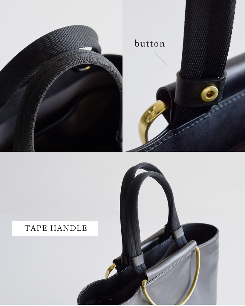 texnh(テクネ)イタリアンキップレザー真鍮ハンドル2wayトートバッグ“BRASSHANDLETOTE/S”b01-01021-l