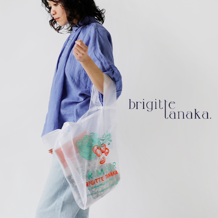 BRIGITTE TANAKA(ブリジットタナカ)刺繍トートバッグ“PRIMEUR”bt-mo-primeur