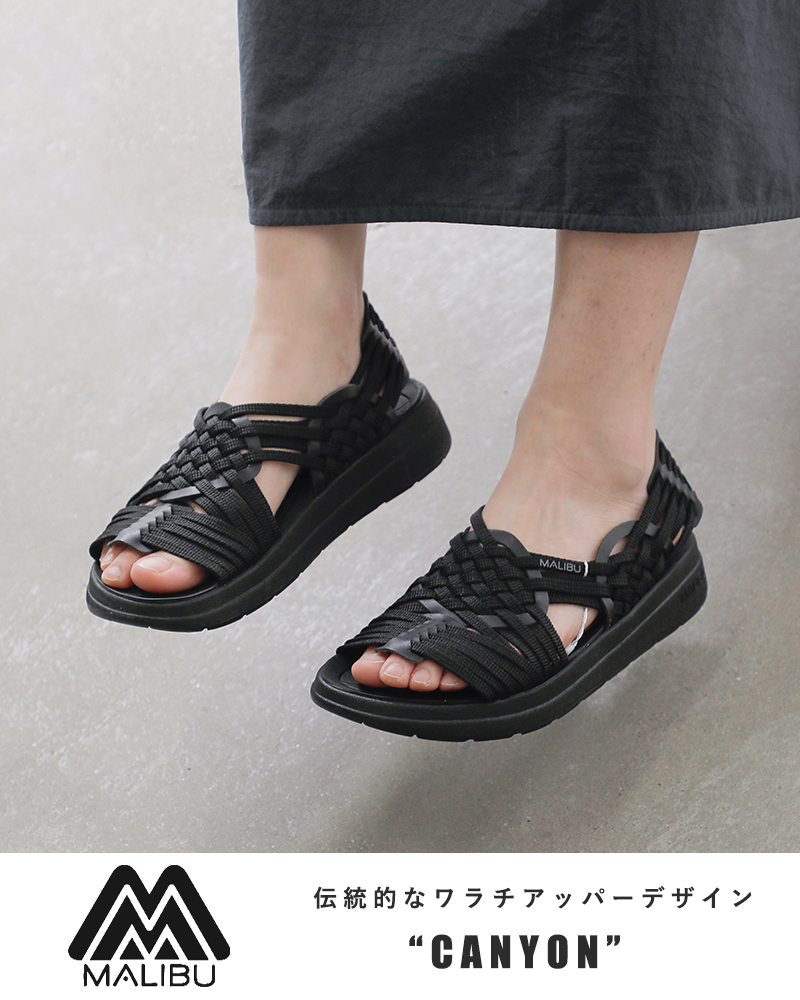 クーポン対象】MALIBU SANDALS マリブサンダルズ メッシュ サンダル 