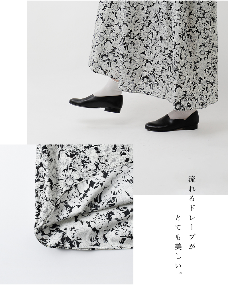 denicher(デニシェ)コットンフラワープリントワンピースdo241153