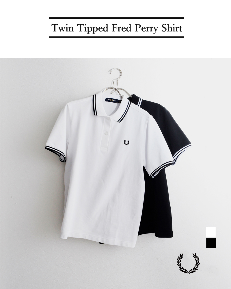 FRED PERRY(フレッド ペリー)ツインティップラインフレッドペリー鹿の子ポロシャツ“TwinTippedFredPerryShirt”g3600