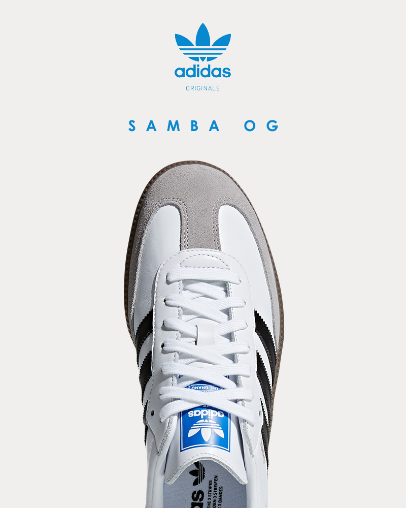 adidas Originals(アディダス オリジナルス)レザーアッパースニーカー“SAMBAOG”ie3439-b75806