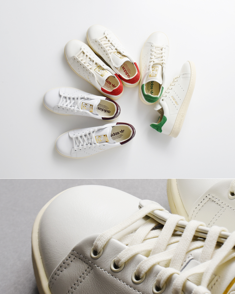 adidas Originals(アディダス オリジナルス)レザーアッパースニーカー“STANSMITHLUX”if8844-if8846