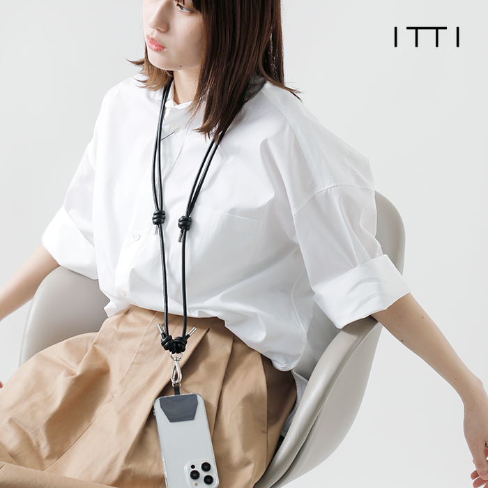 ITTI(イッチ)スムースレザーヘリーフォンストリング“HERRIEPHONESTRING/STCOW”itti-goods-059-stc