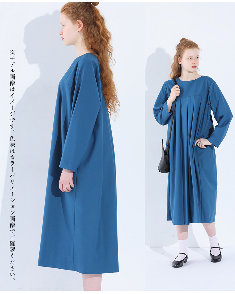 kelen(ケレン)タックデザインドレス“HILA”lkl24hop2038