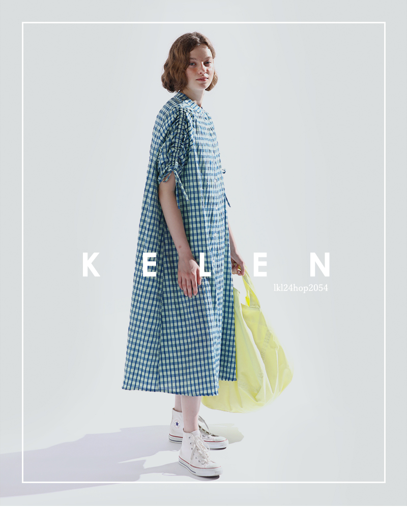 kelen(ケレン)スリーブデザインドレス“MARI”lkl24hop2054