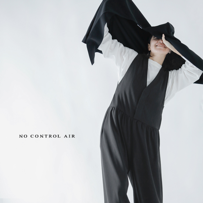 NO CONTROL AIR(ノーコントロールエアー)ライトクレープダブルクロスフルレングスオーバーオールnk-nc9818oo