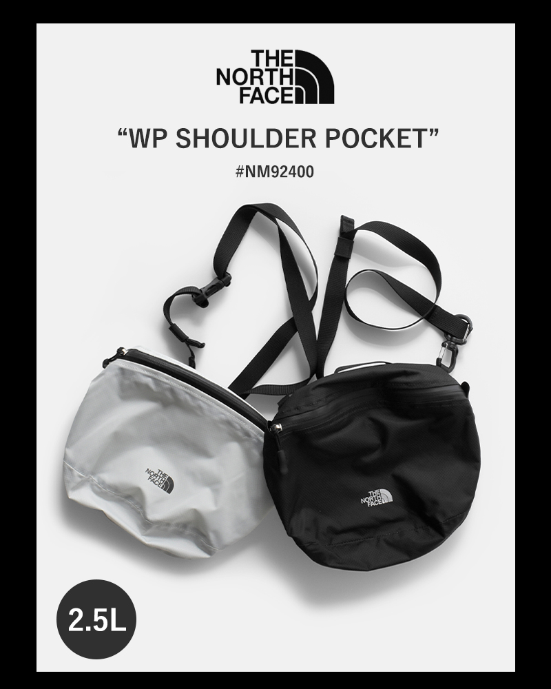 thenorthfaceウォータープルーフ ショルダーポケットバッグ 2.5L “WP Shouler Pocket” nm92400