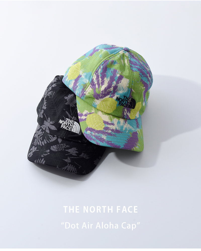 THE NORTH FACE(ノースフェイス)UVケアドットエアアロハキャップ“DotAirAlohaCap”nn02438